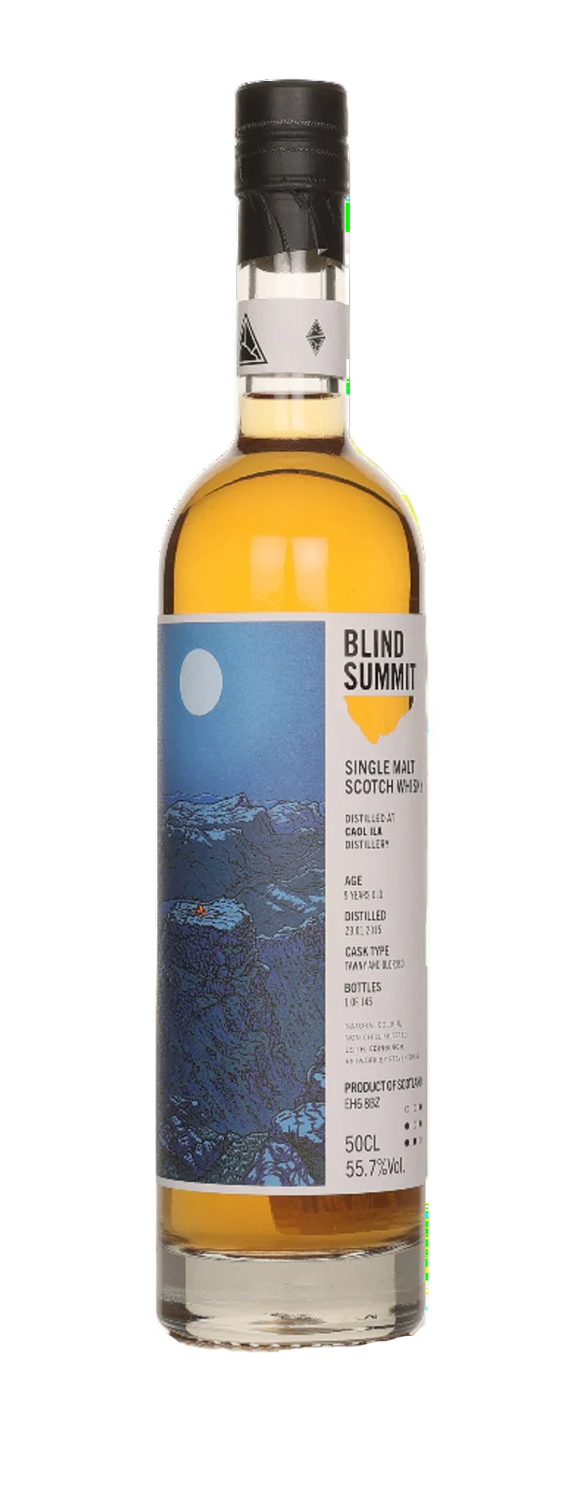 Caol Ila 9 Year Old 2015 Tawny & Oloroso Cask Finish (Blind Summit Whisky) Single Malt Scotch Whisky | 500ML - Whiskey