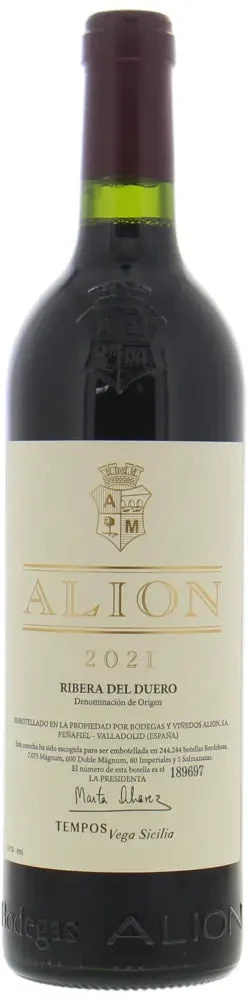 2021 | Vega Sicilia | Alion - Wine