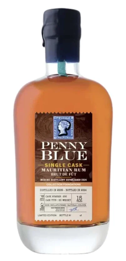 Penny Blue 15 Year Old 2009 Single Cask #206 Ex-Whisky Foundations | 700ML