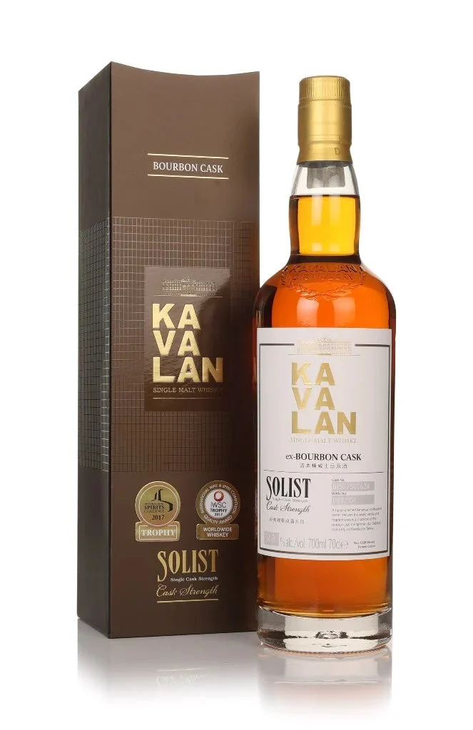 Kavalan Solist ex-Bourbon Cask (54%) Single Malt Whisky | 700ML