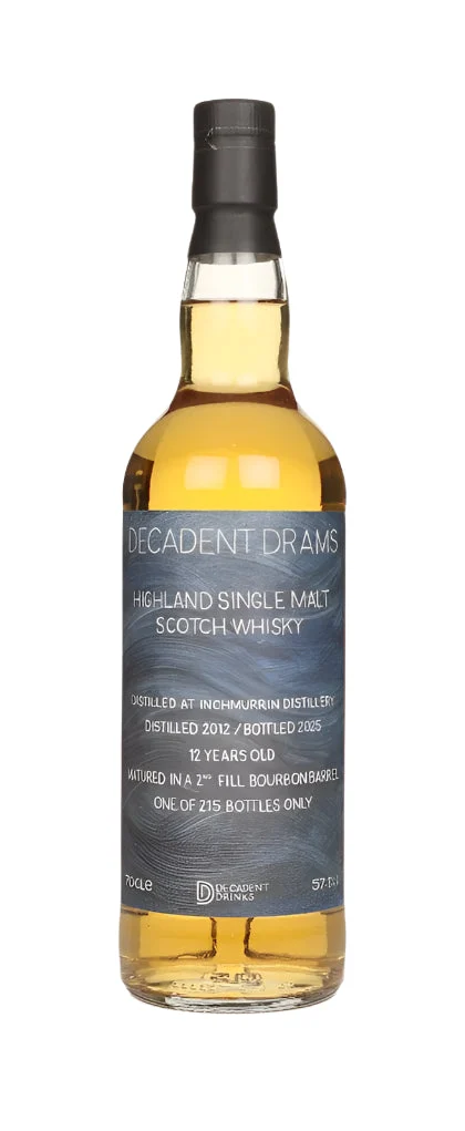 Inchmurrin 12 Year Old 2012 - Decadent Drams (Decadent Drinks) Single Malt Scotch Whisky | 700ML