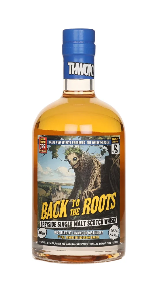 Linkwood 12 Year Old - Whiskyheroes (Brave New Spirits) Single Malt Scotch Whisky | 700ML