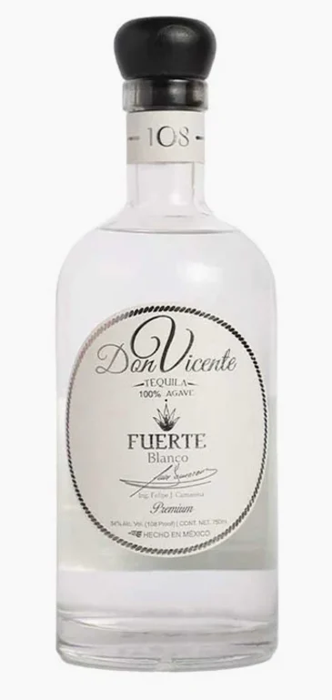 Don Vicente Fuerte Blanco Tequila