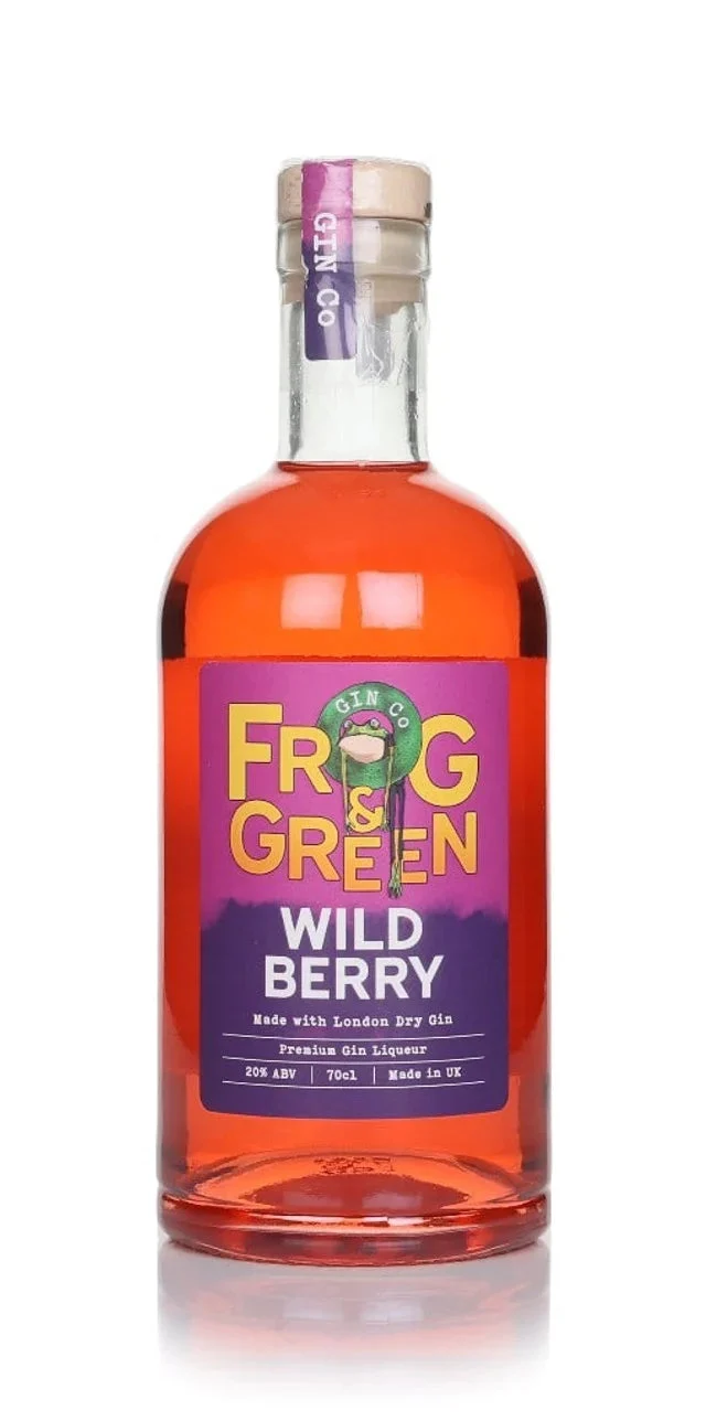 Frog & Green Wild Berry Gin Liqueur | 700ML