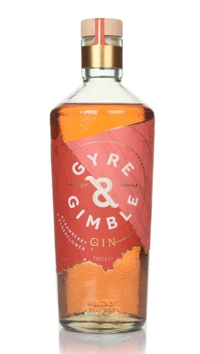 Gyre & Gimble Strawberry & Elderflower Gin | 700ML