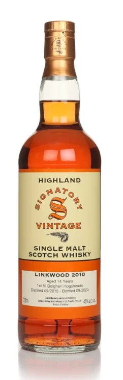 Linkwood 14 Year Old 2010 Signatory Single Malt Scotch Whisky | 700ML - Whiskey