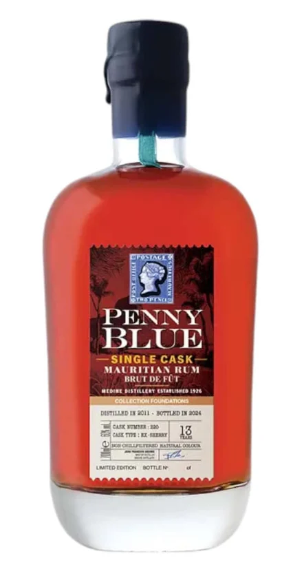 Penny Blue 13 Year Old 2011 Single Cask #220 Ex-Sherry Oloroso Foundations | 700ML