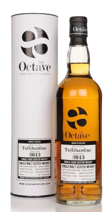 Tullibardine 11 Year Old 2013 Cask #10543993 The Octave Duncan Taylor Single Malt Scotch Whisky | 700ML - Whiskey