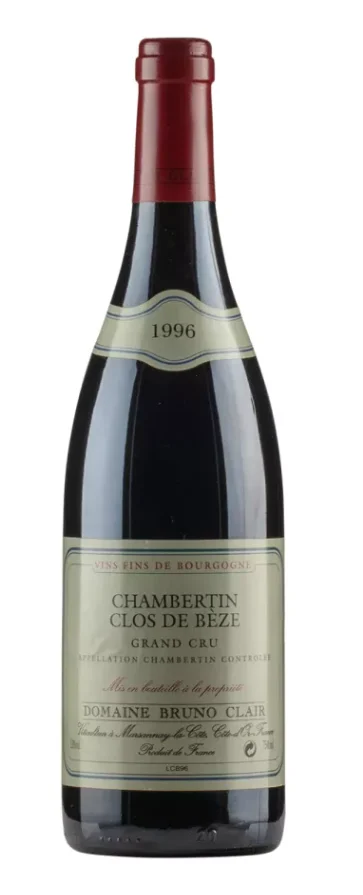 1996 | Domaine Bruno Clair | Chambertin-Clos de Beze