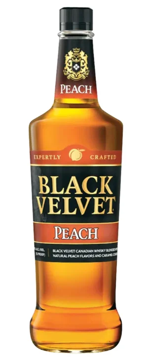 Black Velvet Peach Whisky - Whiskey