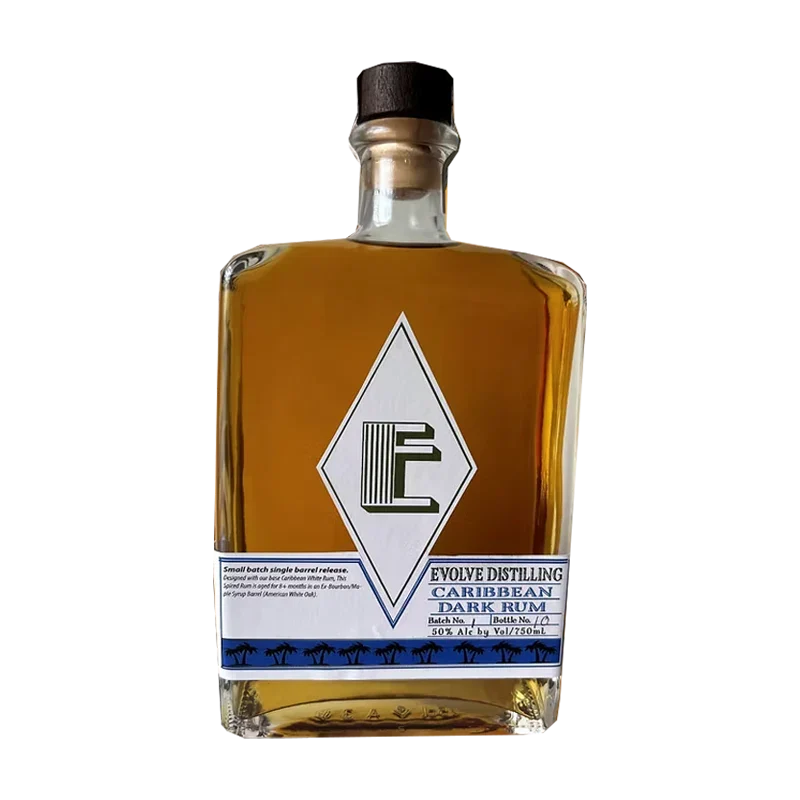 Evolve Distilling Caribbean Dark Rum