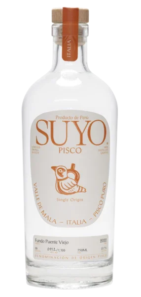 Suyo Pisco Single Origin No. 2 Italia Pisco Puro Brandy