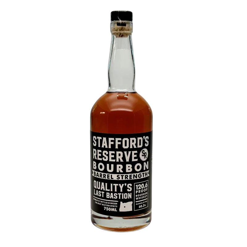 Stafford's Reserve Barrel Strength Bourbon Whiskey