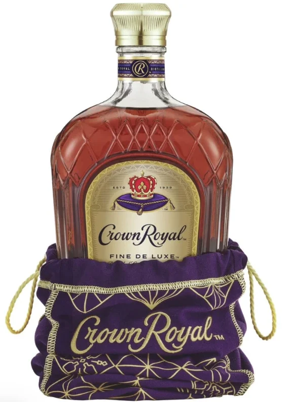 Crown Royal Fine De Luxe Limited Edition Holiday Bag 2024 Release Blended Canadian Whisky - Whiskey