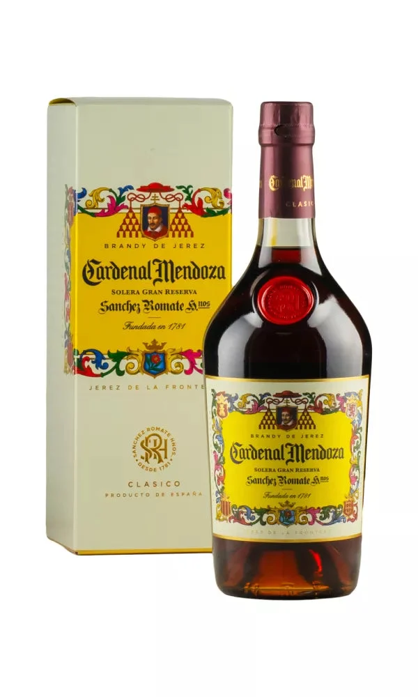 Cardenal Mendoza Classico 15 Year Old Solera Gran Reserva Brandy | 700ML - Whiskey