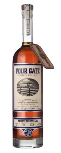 Four Gate Cask Strength Private Release 7 Year Old Kentucky Straight Bourbon Whiskey