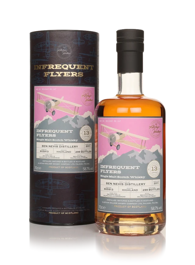 Ben Nevis 13 Year Old 2011 Cask #805913 - Infrequent Flyers Single Malt Scotch Whisky | 700ML