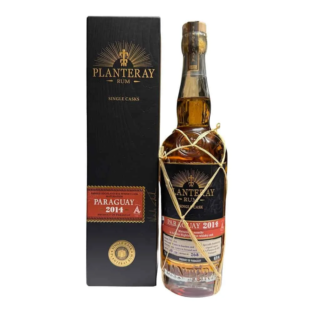 Planteray Single Cask 2025 Paraguay 2014 Arbikie Rye Finish Rum | 700ML