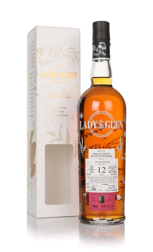Inchgower 12 Year Old 2012 Cask #804616 Lady Of The Glen Single Malt Scotch Whisky | 700ML - Whiskey