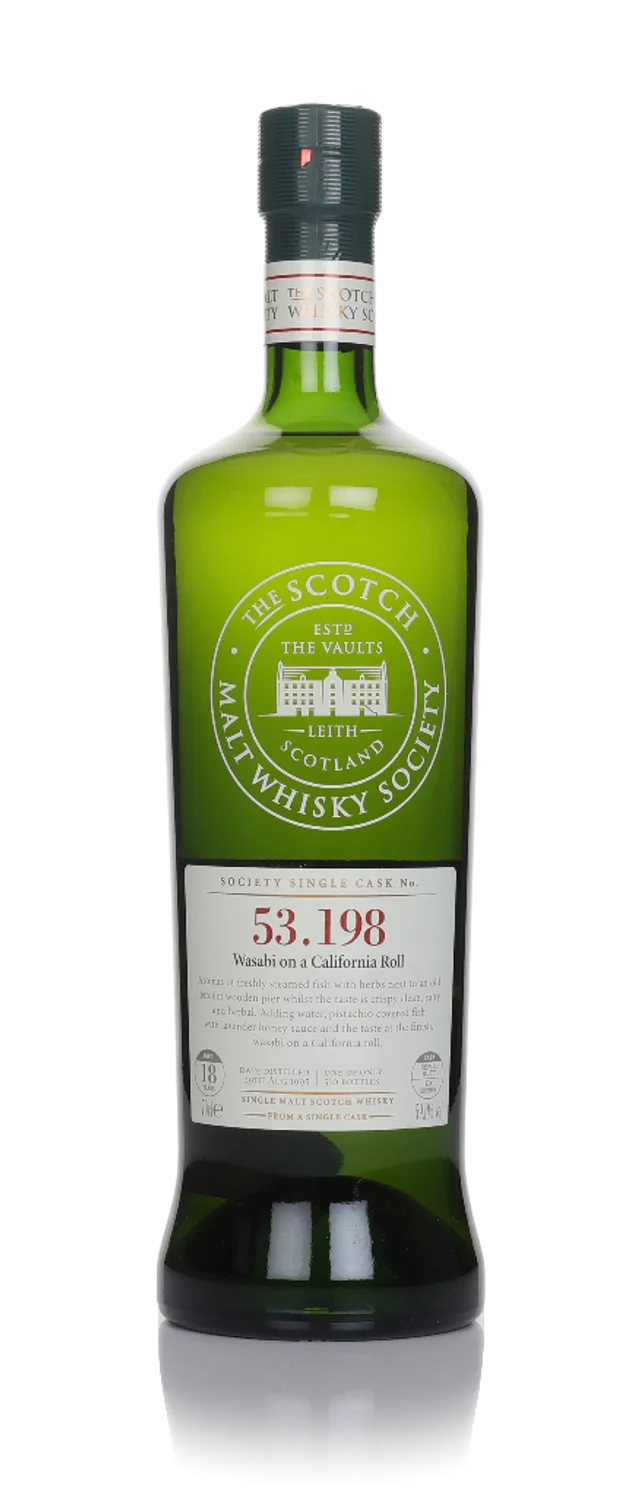 Caol Ila 18 Year Old 1995 Cask #53.198 - (The Scotch Malt Whisky Society) Single Malt Scotch Whisky | 700ML