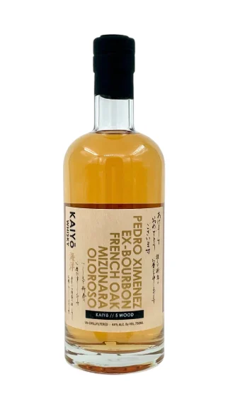 Kaiyo Five Wood Japanese Whisky - Whiskey