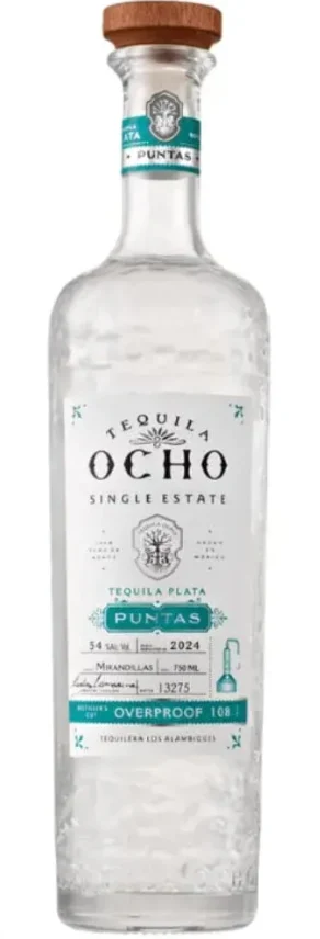 Ocho Single Estate 2024 Plata Puntas Tequila
