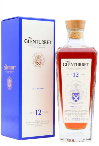 Glenturret 2025 Release 12 Year Old Single Malt Scotch Whisky | 700ML - Whiskey