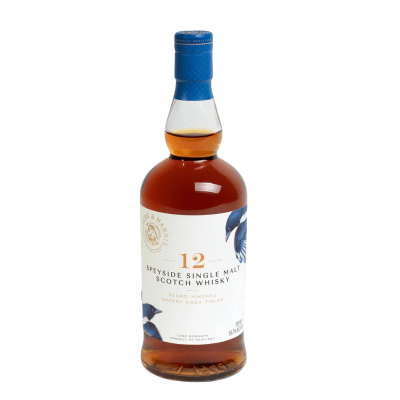 Ferg & Harris 12 Year Old Secret Speyside PX Cask Finish Single Malt Scotch Whisky | 700ML - Whiskey