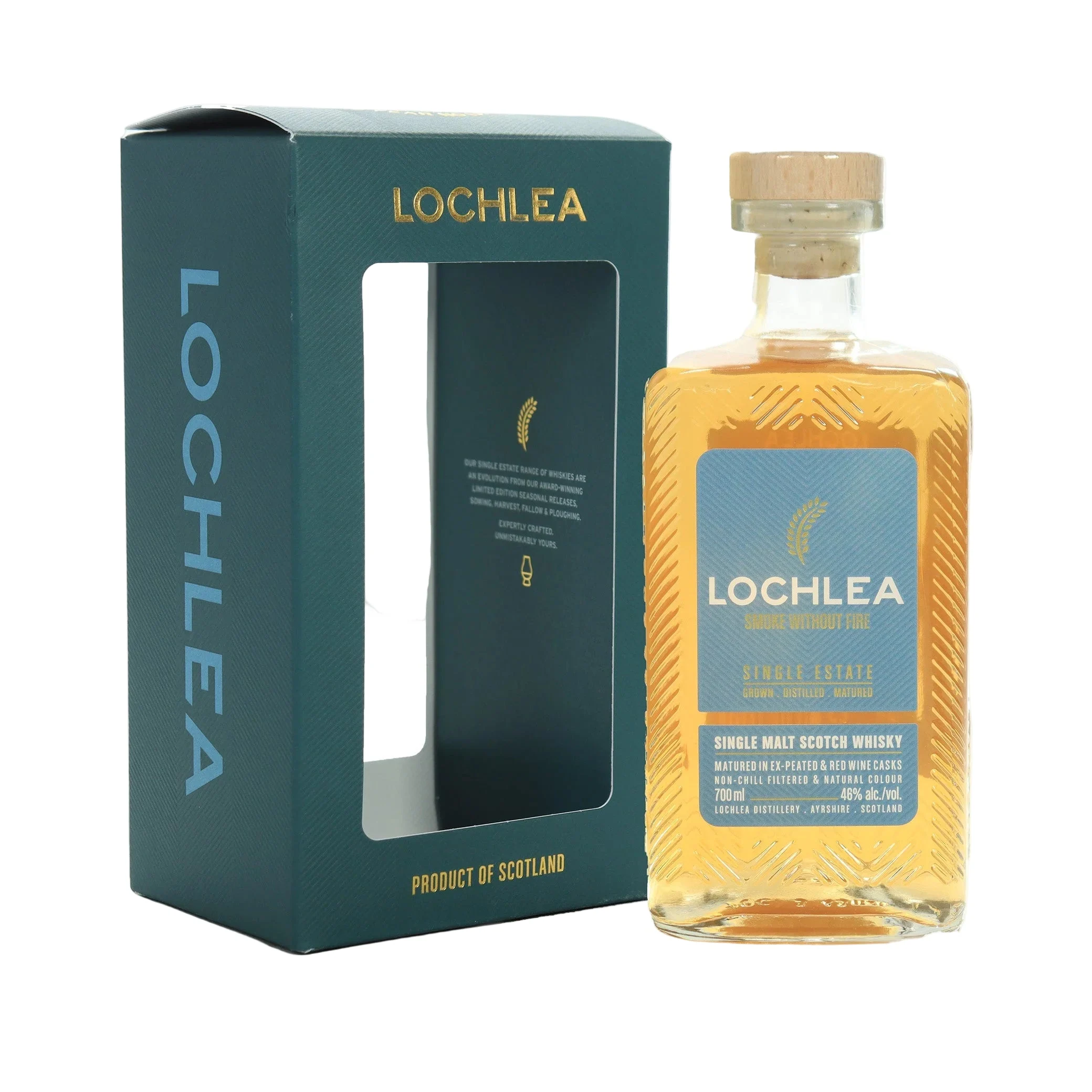 Lochlea | Smoke Without Fire | Single Malt Scotch Whisky | 2025 Release | 700ML - Whiskey
