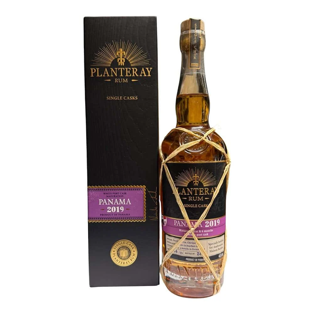 Planteray Single Cask 2025 Panama 2019 White Port Finish Rum | 700ML