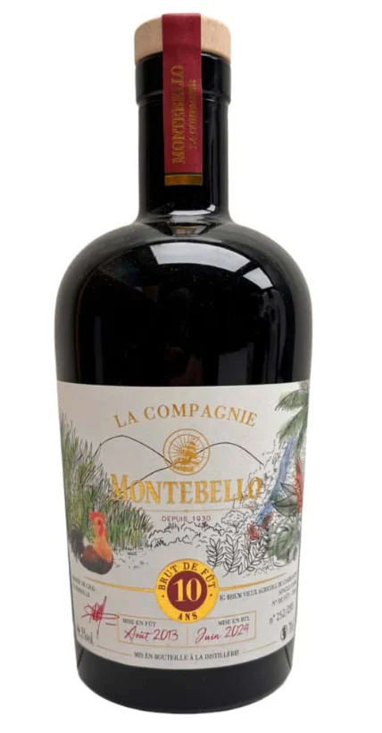 Montebello La Compagnie 10 Year Old Brut De Fut - Edition Rouge Fut #1362 | 700ML