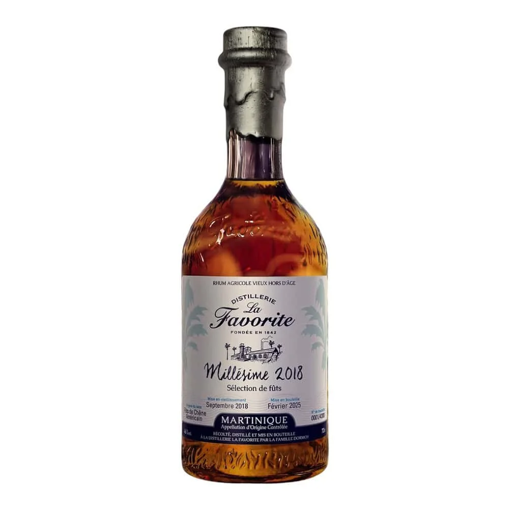 La Favorite Millésime 2018 Selection De Futs Rum | 700ML