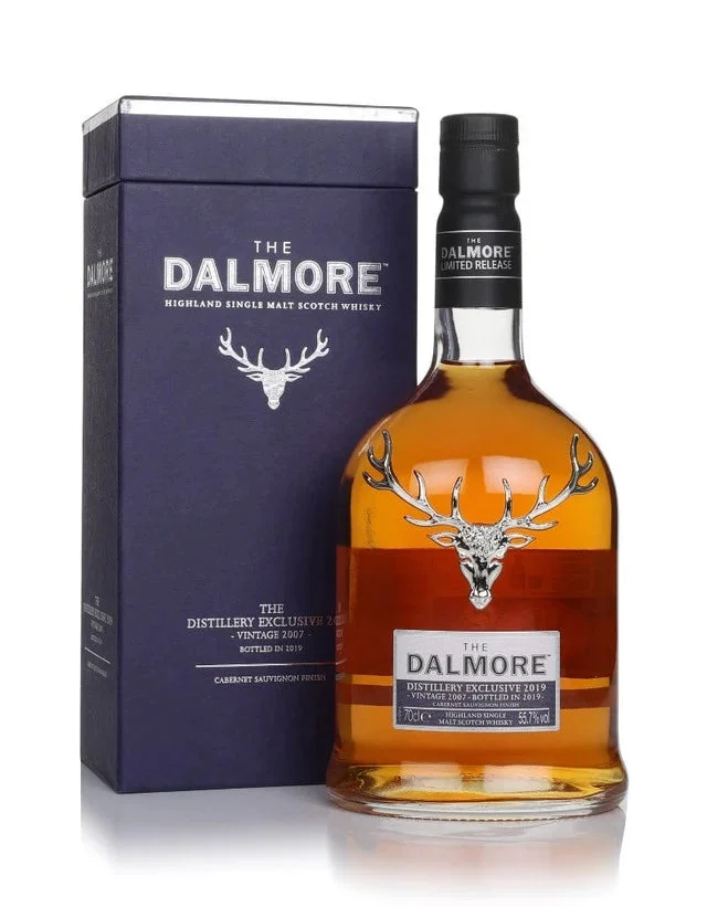 Dalmore 2007 Vintage (Bottled 2019) Cabernet Sauvignon Finish - Distillery Exclusive Single Malt Scotch Whisky | 700ML