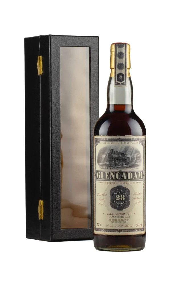 Glencadam 28 Year Old Jack Wiebers Old Train Line 1978 | 700ML - Whiskey