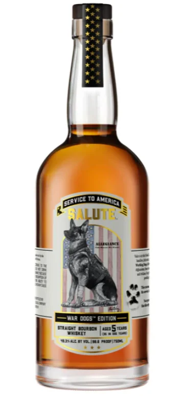 Heritage Service to America Salute War Dogs Edition 5 Year Old Straight Bourbon Whiskey