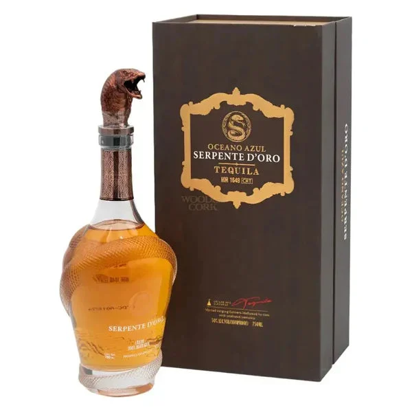 Oceano Azul Serpente D'Oro Anejo Tequila