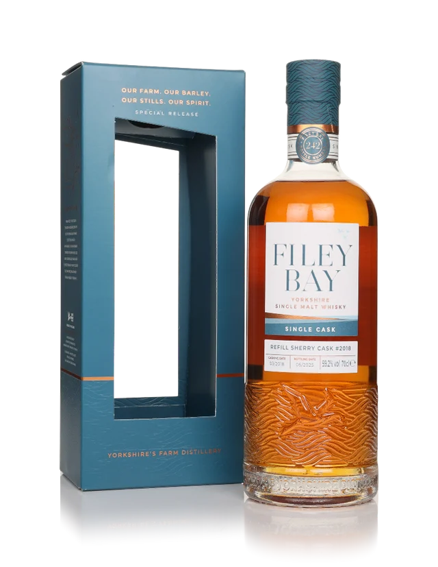 Filey Bay Refill Sherry Cask #2018 Single Malt Whisky | 700ML - Whiskey