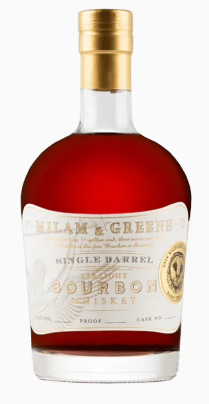 Milam And Greene Wildlife Single Barrel Barn Owl Straight Bourbon Whiskey