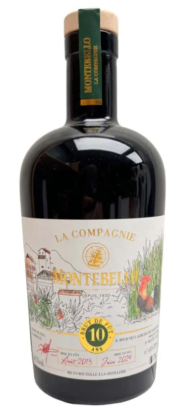Montebello La Compagnie 10 Year Old Brut De Fut - Edition Vert Fut #0459 | 700ML