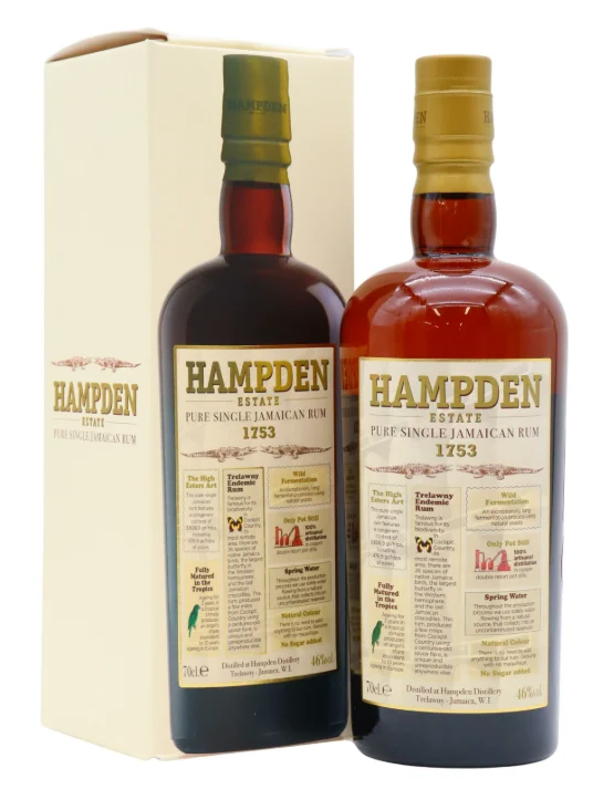 Hampden Estate 1753 Pure Single Jamaican Rum | 700ML