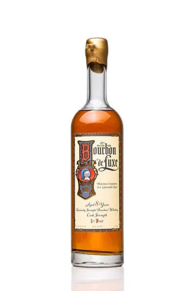Bourbon de Luxe 8 Year Old Cask Strength Kentucky Straight Bourbon Whiskey
