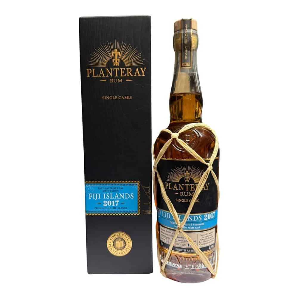 Planteray Single Cask 2025 Fiji 2017 Pauillac Finish Rum | 700ML
