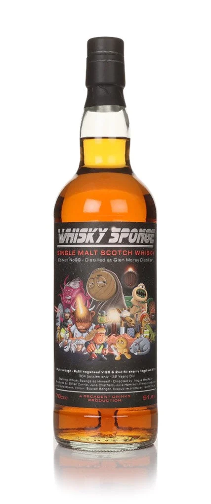 Glen Moray 32 Year Old V.90 & V.91 Edition No.99 Single Malt Scotch Whisky | 700ML - Whiskey