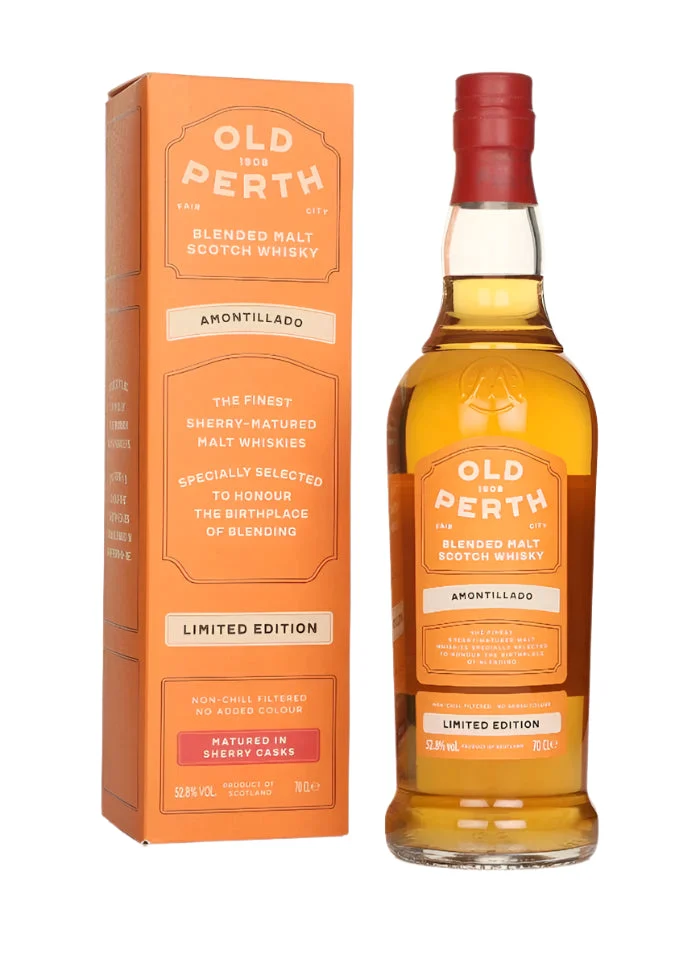 Old Perth Amontillado Limited Edition 2025 Blended Malt Scotch Whisky | 700ML - Whiskey