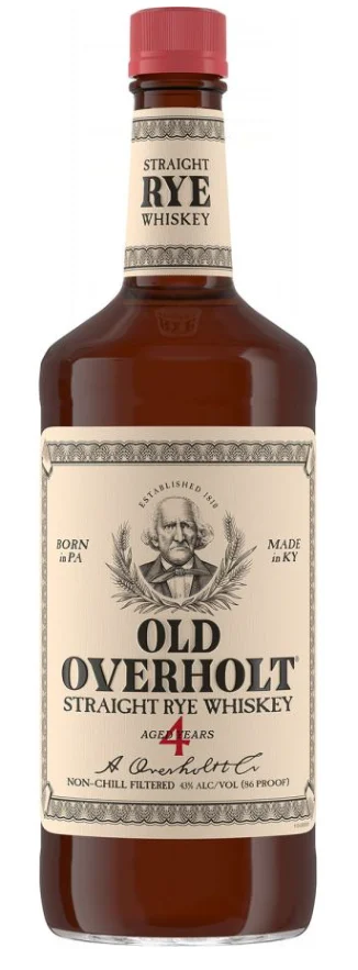 Old Overholt 4 Year Old Straight Rye Whiskey | 1L