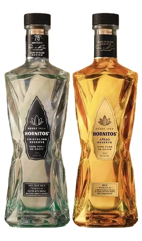 Hornitos | Cristalino Reserve & Añejo Reserve Tequila | 2025 Release | (2) Bottle Bundle