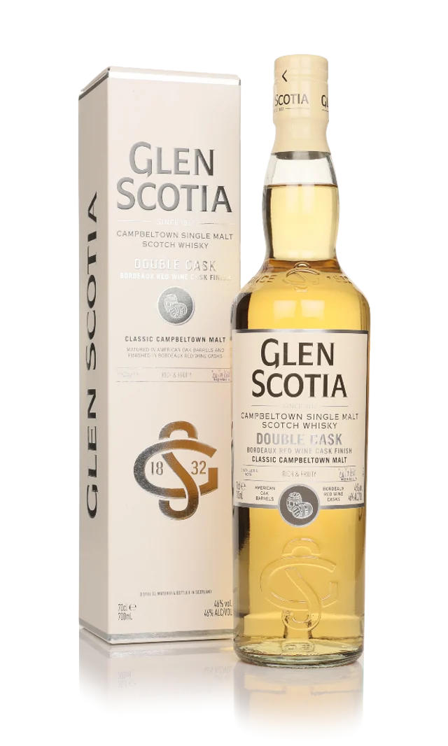 Glen Scotia Double Cask Red Wine Cask Finish Single Malt Scotch Whisky | 700ML - Whiskey