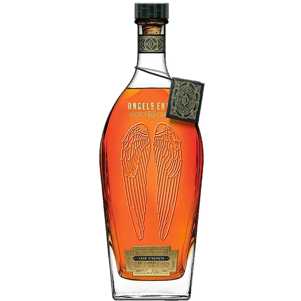 Angel's Envy | 10 Year Old Cask Strength | Straight Bourbon Whiskey | 2025 Limited Edition