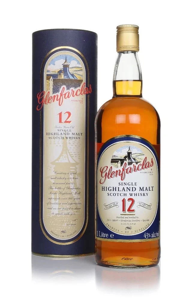 Glenfarclas 12 Year Old - 2000s Single Malt Scotch Whisky | 1L