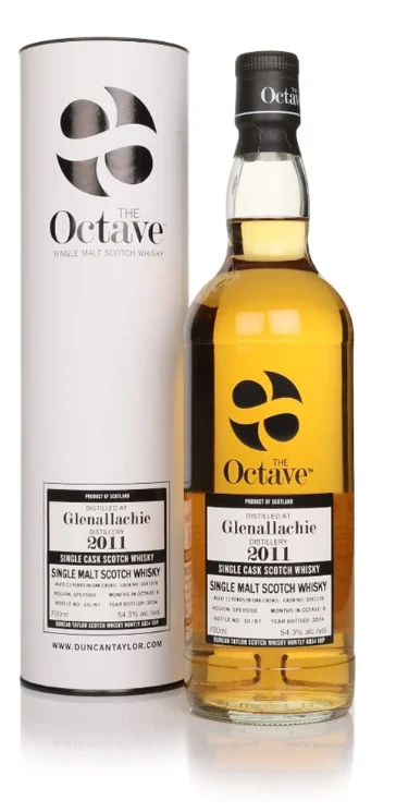 Glenallachie 13 Year Old 2011 Cask #3041378 The Octave Duncan Taylor Single Malt Scotch Whisky | 700ML - Whiskey